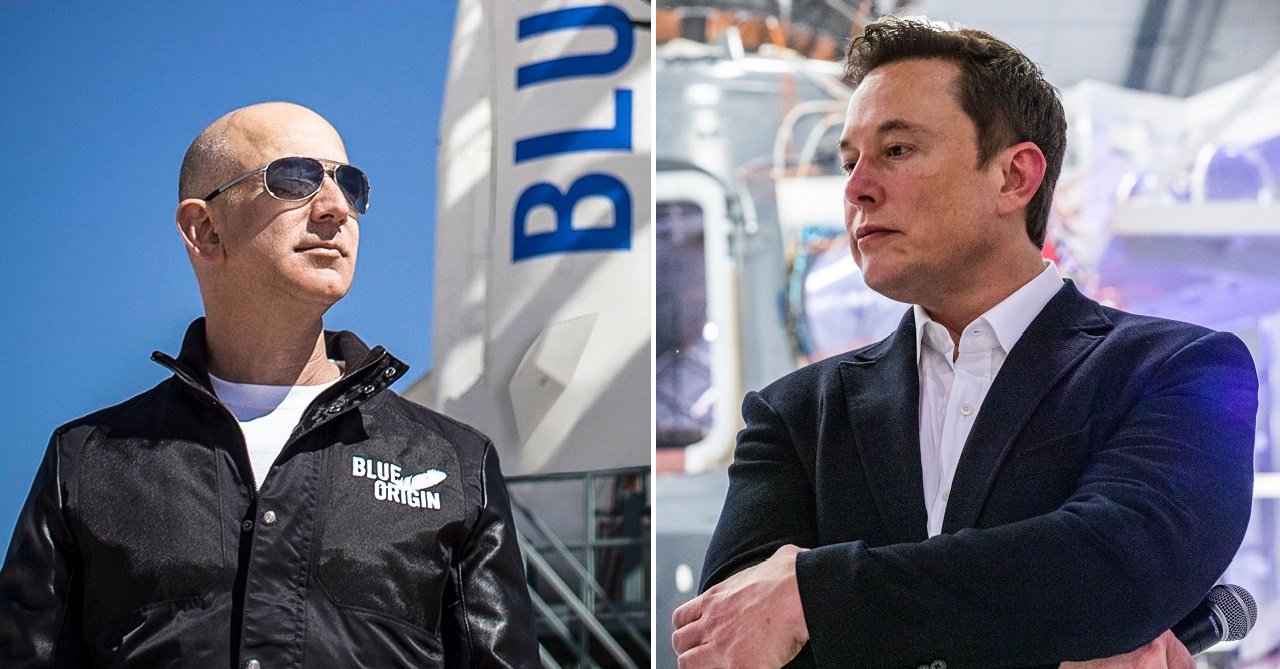 La Guerra Entre Jeff Bezos Y Elon Musk Llega Al Espacio