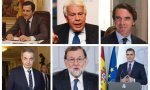 Suarez, González, Aznar, Zapatero, Rajoy y Sánchez