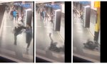 Brutal agresión en el metro de Barcelona