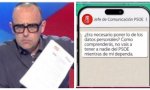 La hipocresía del PSOE: difunde el DNI y el correo de Ábalos... y luego increpa a Risto Mejide por reproducirlo en su programa