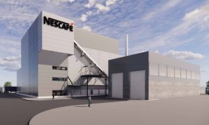 Fábrica de café de Nestlé situada en Gerona