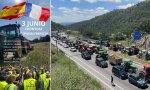 Agricultores españoles, apoyados por franceses, bloquean las fronteras a días de las elecciones europeas