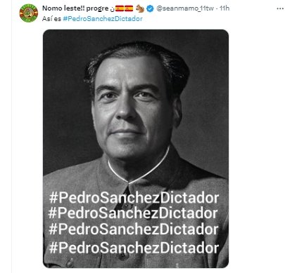 Sánchez dictador