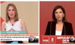 Mismo discurso en torno a los menas, de la portavoz del PSOE, Esther Peña, y de la periodista de cámara, Silvia Intxaurrondo