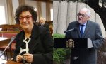 María Luisa Balaguer, magistrada del Tribunal Constitucional y su presidente, Cándido Conde Pumpido