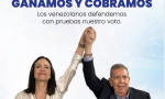 Los opositores venezolanos Corina Machado y Edmundo González