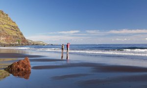 La playa de Nogales, en la isla de La Palma