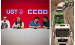 CCOO y UGT convocan una huelga bestial: siete días de paro en el transporte por carretera, tanto en el de mercancías como en el de viajeros. Y si no, huelga indefinida