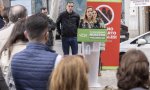 La portavoz del partido en la Asamblea de Madrid, Isabel Pérez y el portavoz de Seguridad, Samuel Vázquez, visitaron Valdeavero donde fue detenido un pederasta por abusar de 10 niños del municipio