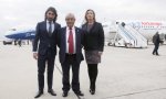 Juan José Hidalgo ('Pepe Aviones') -en la imagen entre dos de sus tres hijos, Javier y María José- llegó a defender que Air Europa no recibió ningún rescate, pero ahora lanza una ampliación de capital. ¡Prrrr! / Foto: Pablo Moreno