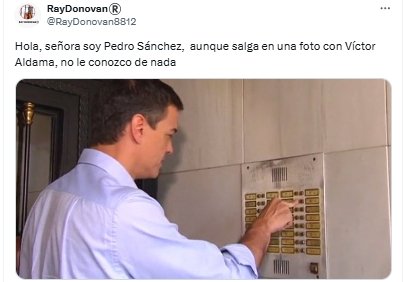 no le conozco