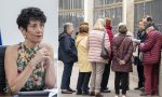 La ministra Elma Saiz presume de una 'hucha' de pensiones para final de año que no da ni para pagar las de un mes, ¡mal vamos! / Fotos: Pablo Moreno