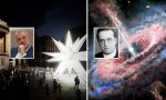 Collboni sustituye el Belén navideño de la plaza de Sant Jaume por una estrella puntiaguda que evoca el “origen”, pero el descubridor de la teoría del Big Bang fue un cura llamado Georges Lemaître