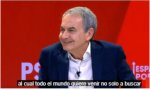 Zapatero: “A mí me desgarra cada vez que veo un tinte xenófobo. Y luego encima van de cristianos y de católicos. ¡Que escuchen al Papa alguna vez!”