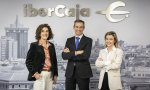 Luis Miguel Carrasco, director del Área de Gestión de Activos y Seguros de Ibercaja, Lily Corredor, directora general de Ibercaja Gestión (izquierda) y Beatriz Catalán, directora de inversiones (derecha)