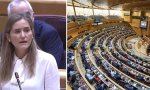 Sara Aagesen se estrena en el Senado contando la historia de las ayudas públicas de la empresa de su marido como más le conviene