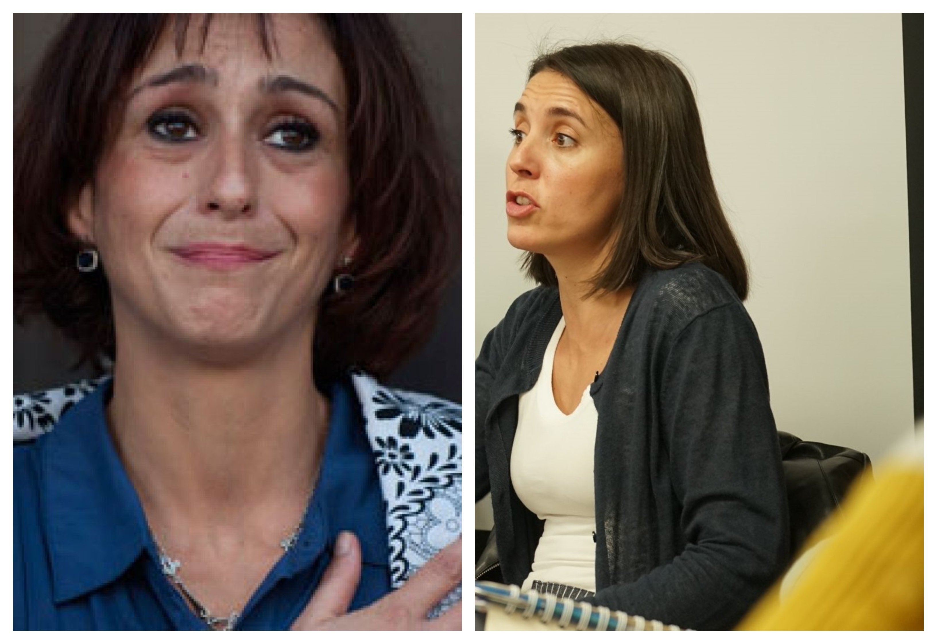 Irene Montero sale en defensa -otra vez- de Juana Rivas, una de sus "madres protectoras", que fue condenada por sustracción de menores