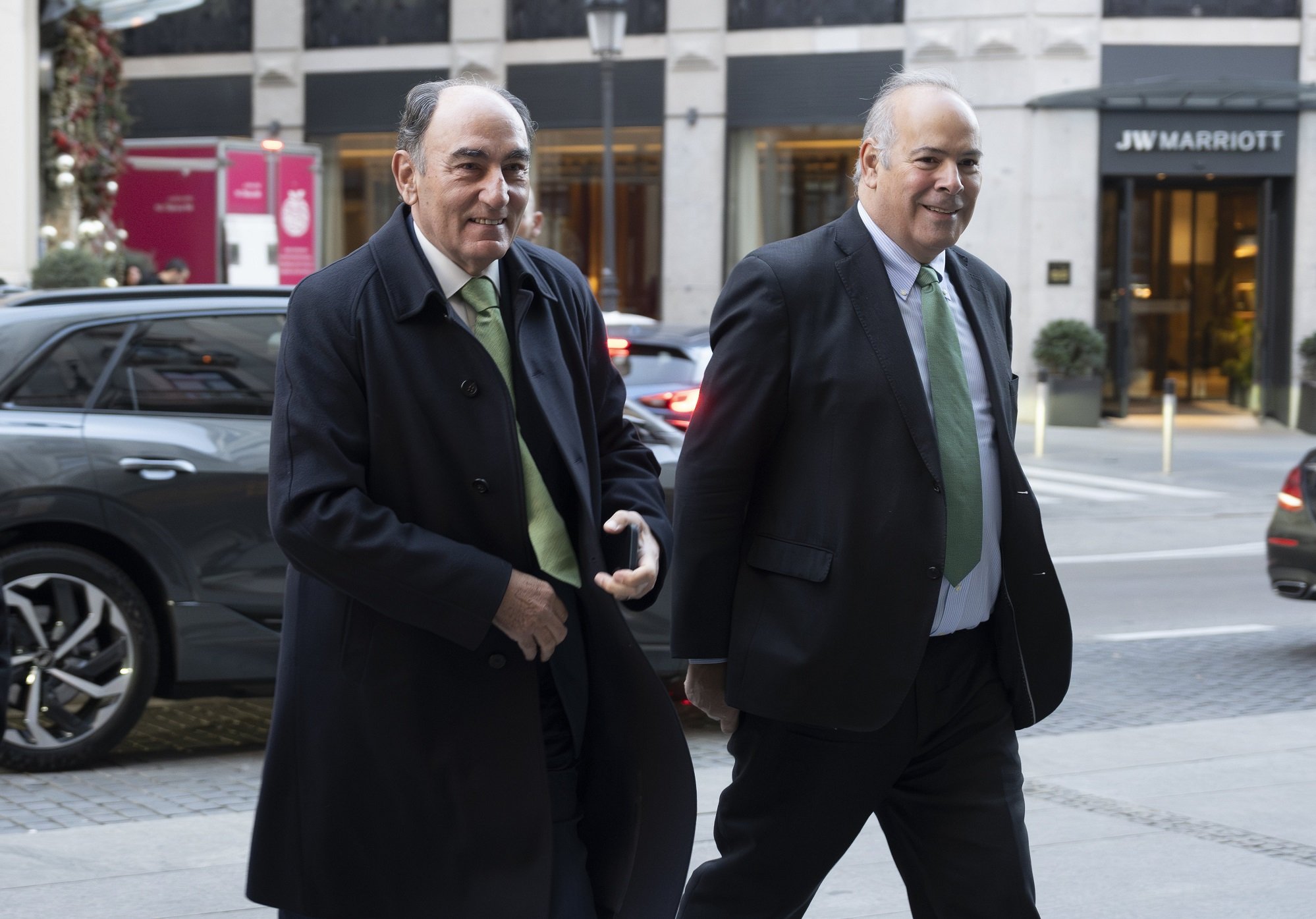 Ignacio S. Galán acudió junto a Mario Ruiz-Tagle a un desayuno informativo con ¡Alberto Núñez Feijóo! / Foto: Pablo Moreno