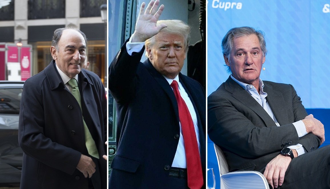 Galán (Iberdrola) y Entrecanales (Acciona y Acciona Energía), en el punto de mira ante la postura de Trump contra los molinos de viento