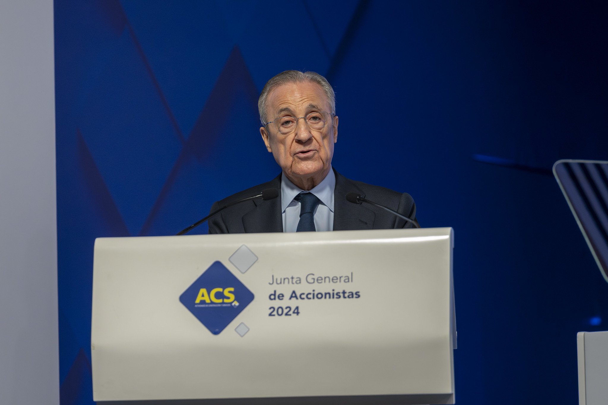 Florentino Pérez, presidente de ACS