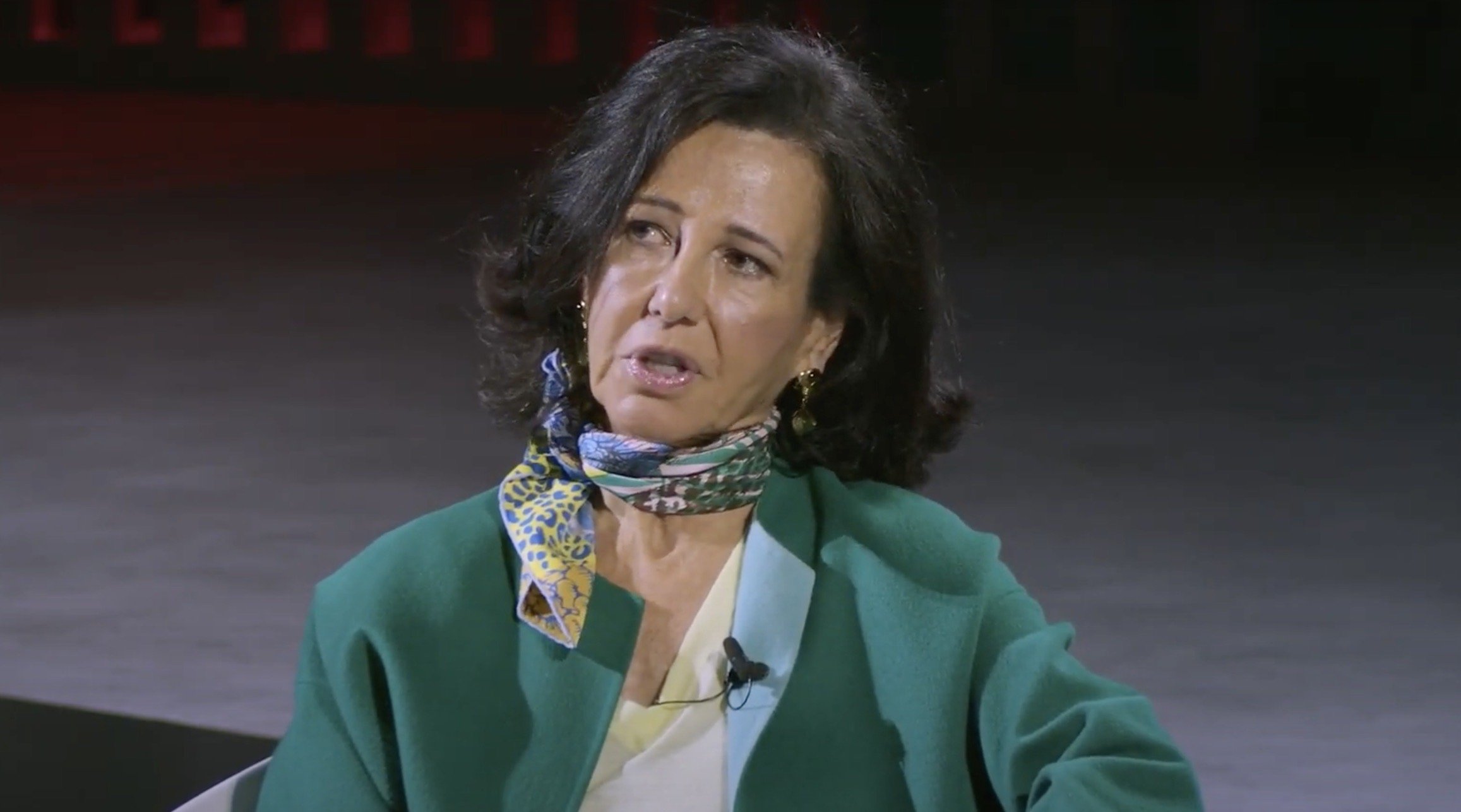 Ana Botín es una habitual del Foro Davos