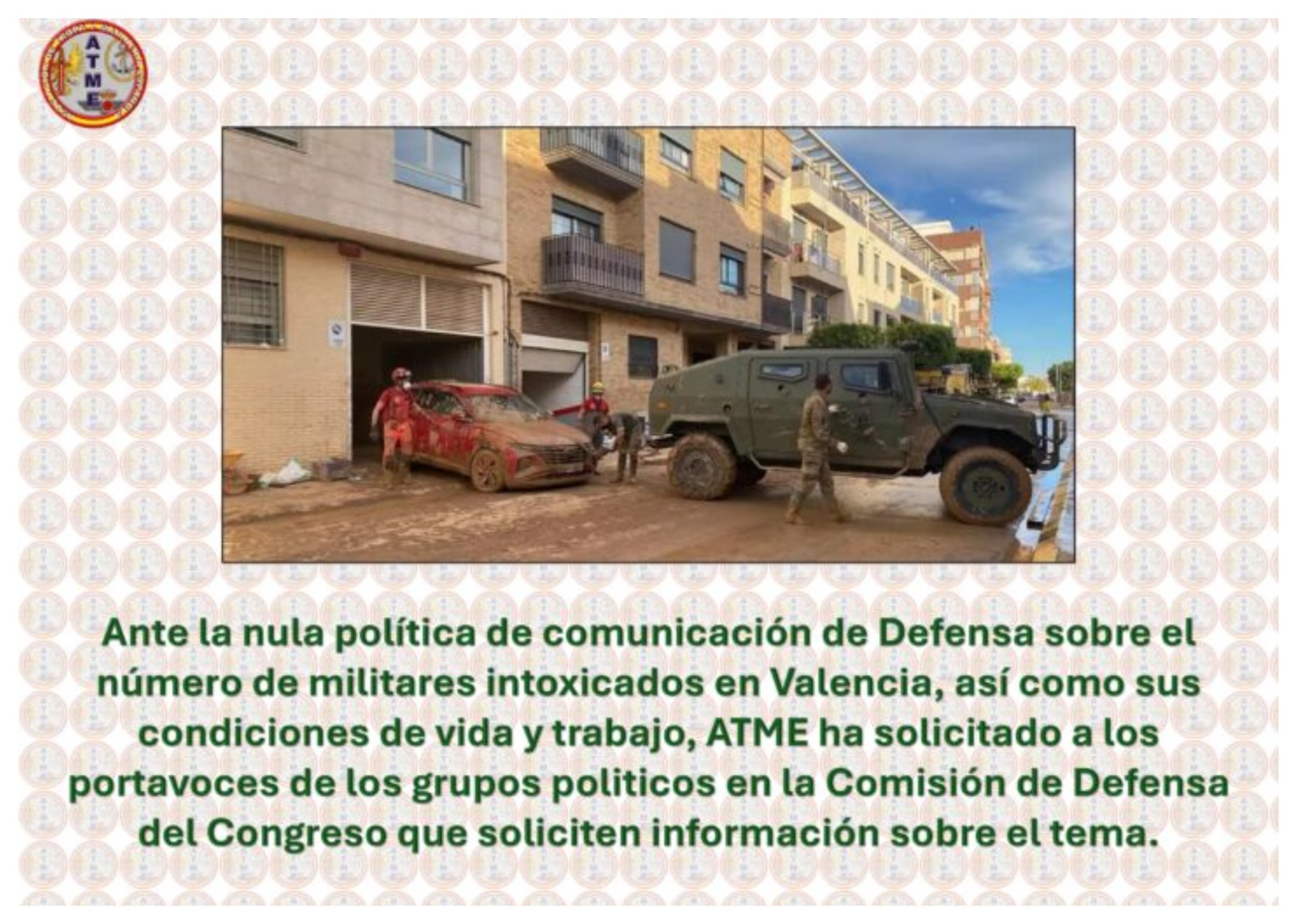 Los militares que ayudan con las tareas de reconstrucción de la DANA duermen en tiendas de campaña y literas de lona