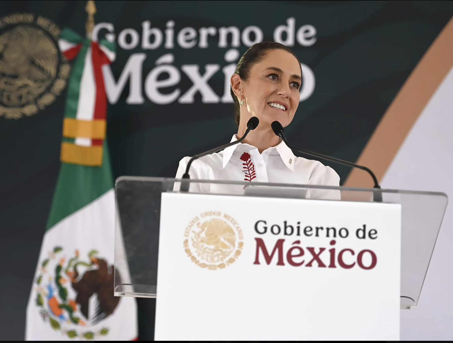 La presidenta mexicana ultraizquierdista Claudia Sheinbaum