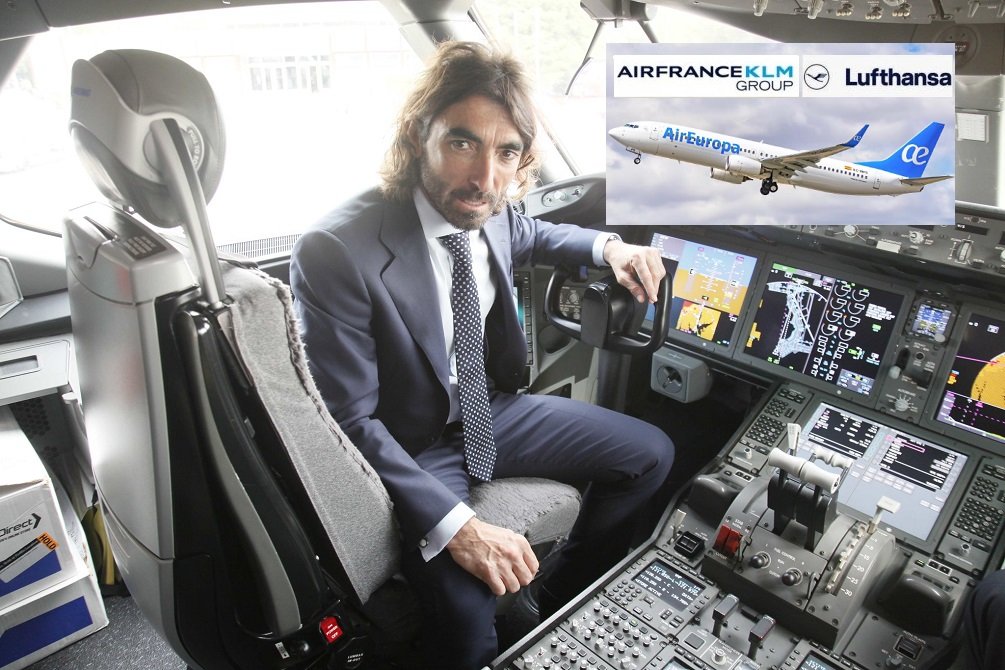 Javier Hidalgo es el encargado de buscar un socio para Air Europa... y los más interesados son Air France-KLM y Lufthansa