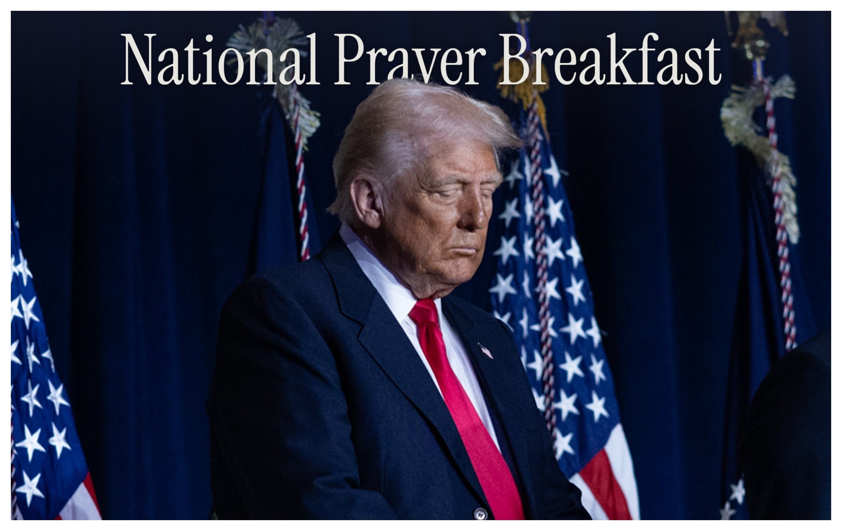 El presidente de Estados Unidos reivindica la importancia de confiar en Cristo, en el Desayuno Nacional de Oración