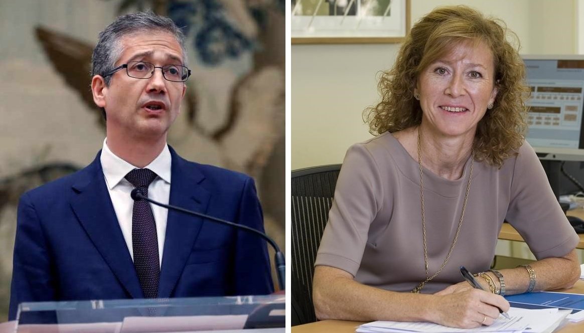 Pablo Hernández de Cos y Margarita Delgado, al frente del Banco de España: Fráncfort conquista Cibeles