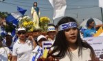 Marcha católica nicaragüense por el fin de la violencia del país