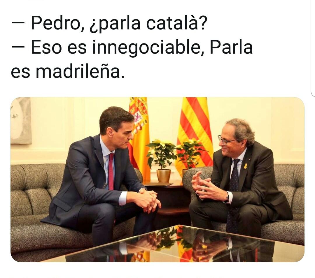 Sánchez y Torra durante su reunión del pasado jueves