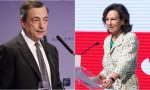 Mario Draghi y Ana Patricia Botín