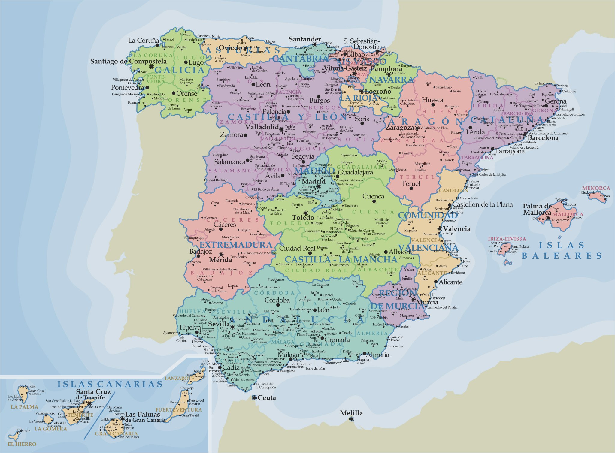 mapa de rota españa Entre la España roja y la España rota: ahora podemos