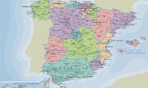 mapa de rota españa Entre la España roja y la España rota: ahora podemos