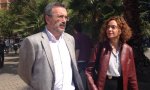 Meritxell Batet y Manuel Cruz