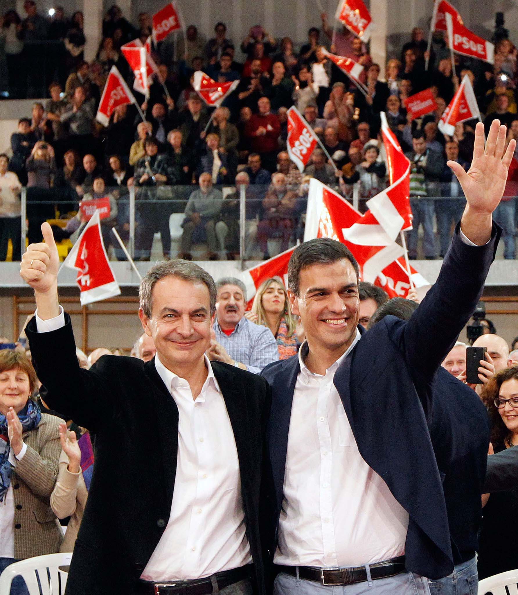 Zapatero y Sánchez