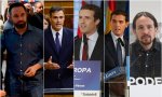 Los líderes de las principales formaciones políticas