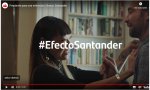 Campaña del banco Santander para contratación de personal