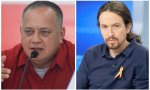 Diosdado Cabello y Pablo Iglesias