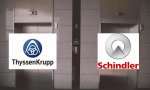 Thyssenkrupp y Schindler, dos de las empresas del sector de la elevación en España