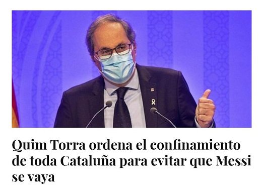 Torra y Messi