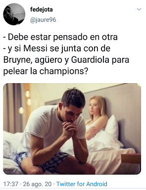 Messi y otra