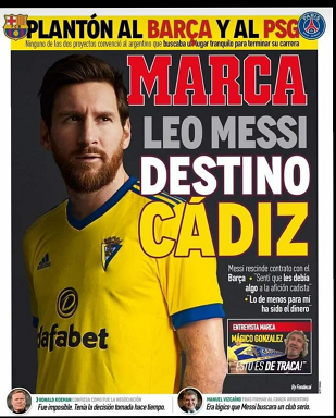 Messi y Cádiz