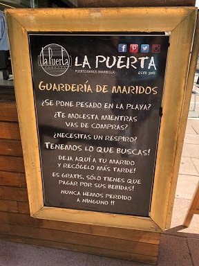 guardería de maridos