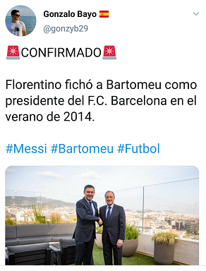 Bartomeu y Florentino