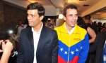 Los opositores venezolanos Leopoldo López y Henrique Capriles