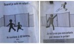 Francia. Prohibido lanzar al niño por encima de la verja