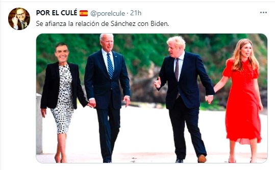 relación sánchez biden