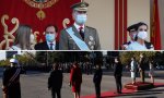 Aplausos para el Rey Felipe VI y sonada pitada para Pedro Sánchez